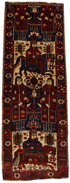 Bakhtiari - Qashqai Persian Rug 385x137