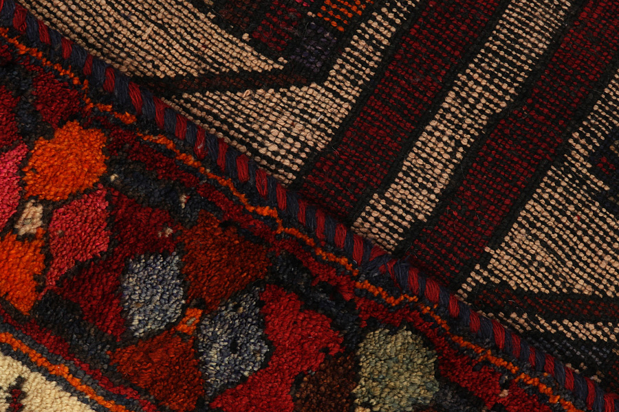 Bakhtiari - Qashqai Persian Rug 413x157 - Picture 5