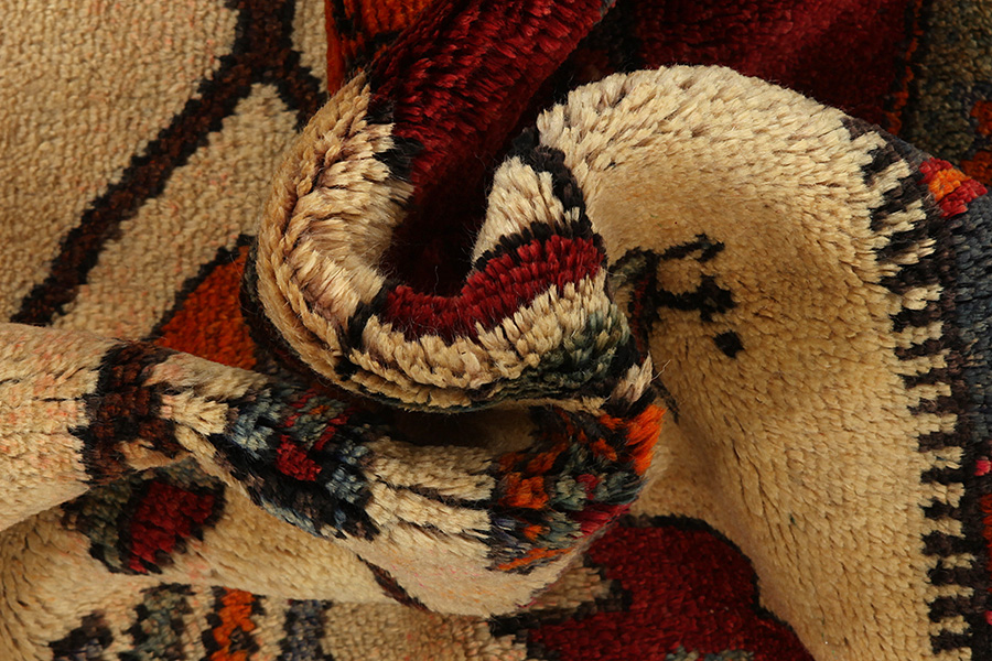 Bakhtiari - Qashqai Persian Rug 413x157 - Picture 6
