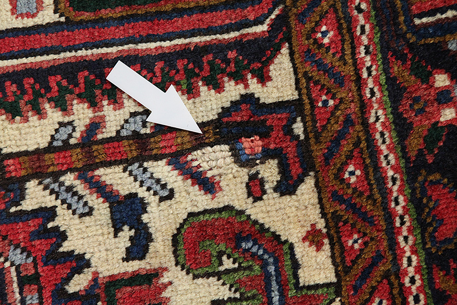 Heriz - Azari Persian Rug 285x198 - Picture 8