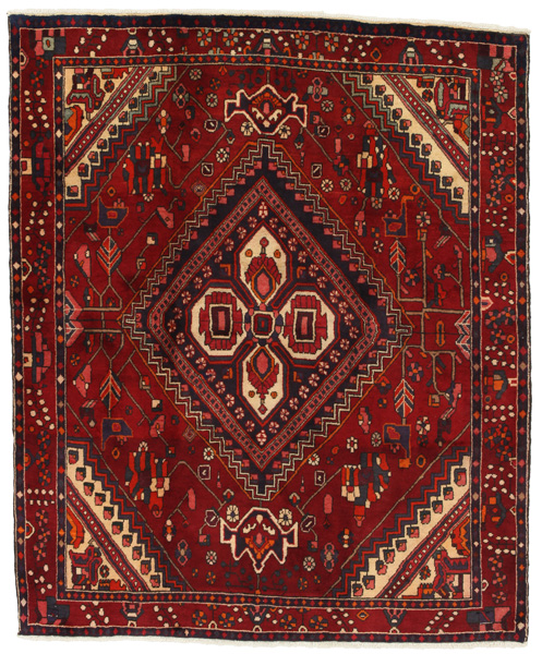 Bakhtiari Persian Rug 188x155