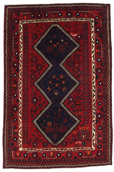 Afshar - Sirjan Persian Rug 238x158
