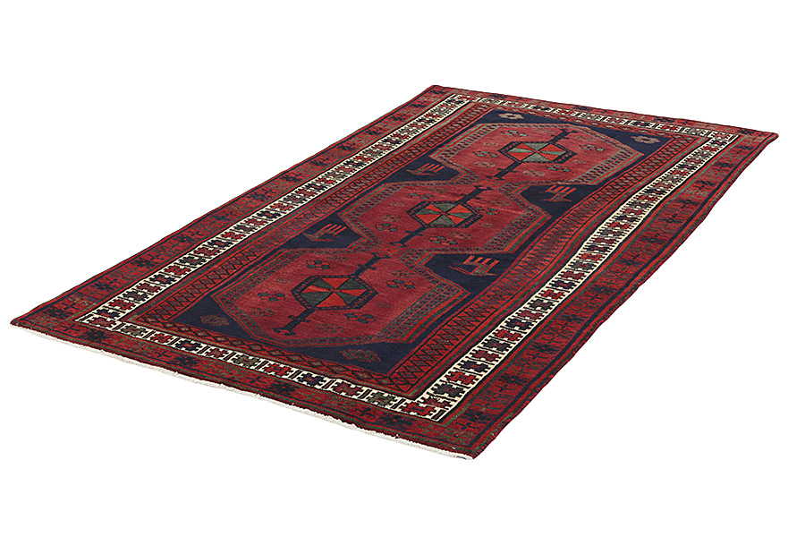 Afshar - Sirjan Persian Rug 236x135 - Picture 2
