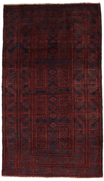 Baluch - Turkaman Persian Rug 216x125