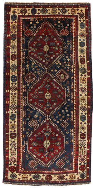 Yalameh - Qashqai Persian Rug 295x143