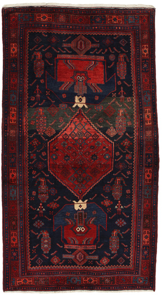Bijar - Kurdi Persian Rug 232x125