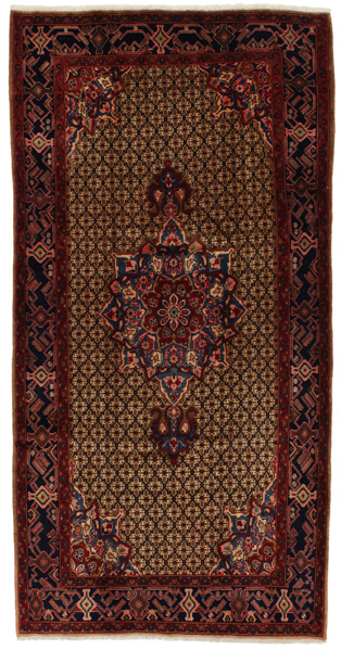 Songhor - Koliai Persian Rug 313x157