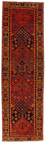 Bakhtiari Persian Rug 363x109