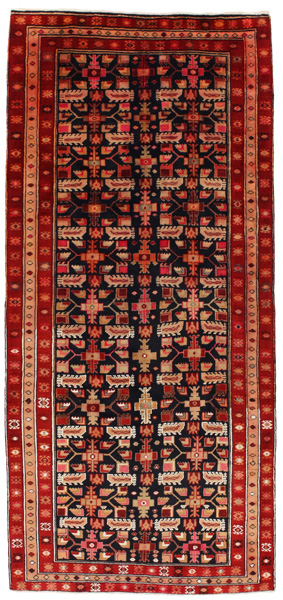 Bakhtiari Persian Rug 303x138