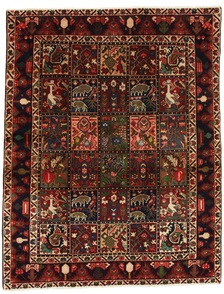 Bakhtiari Persian Rug 198x155