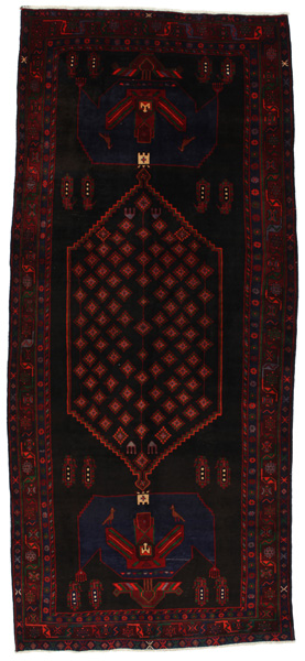 Senneh - Kurdi Persian Rug 349x151