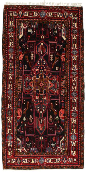 Nahavand - Hamadan Persian Rug 316x155