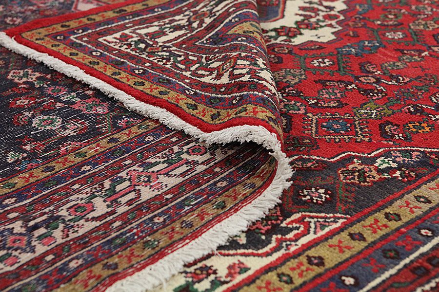 Borchalou - Hamadan Persian Rug 294x211 - Picture 4