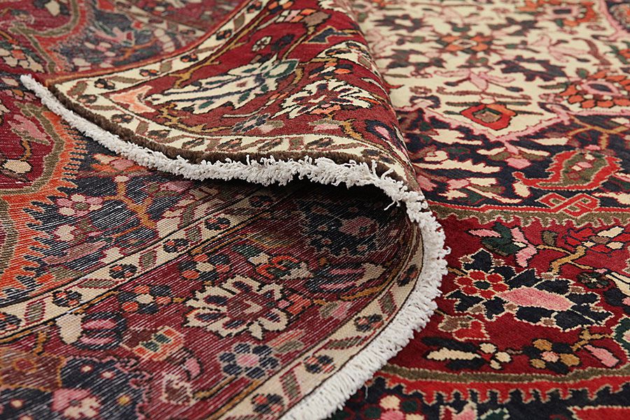 Bakhtiari Persian Rug 296x203 - Picture 4