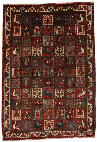 Bakhtiari - Garden Persian Rug 300x202