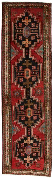 Bakhtiari - old Persian Rug 400x114