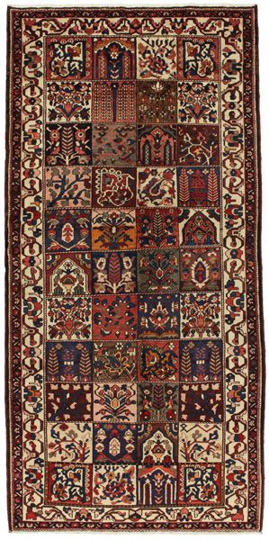 Bakhtiari - Garden Persian Rug 334x162