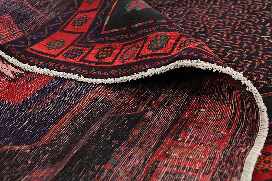 Koliai - Kurdi Persian Rug 375x157 - Picture 4