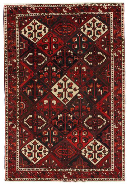 Bakhtiari Persian Rug 308x206