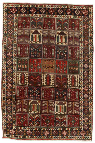 Bakhtiari - old Persian Rug 288x192