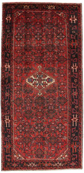 Hosseinabad - old Persian Rug 317x152