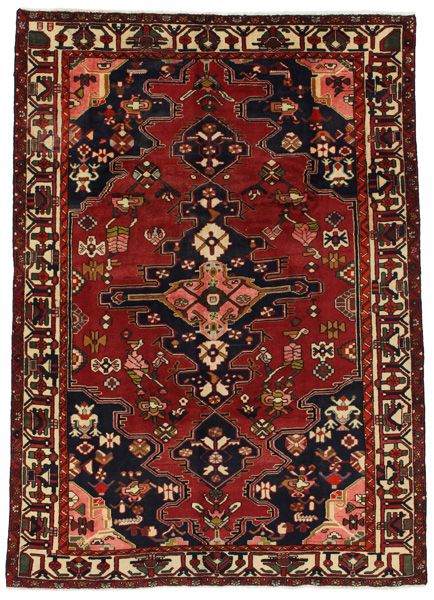 Bakhtiari - old Persian Rug 288x205