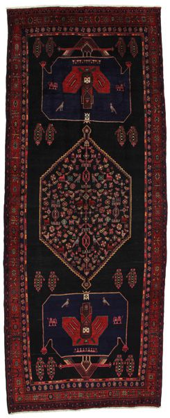 Bijar - old Persian Rug 386x148