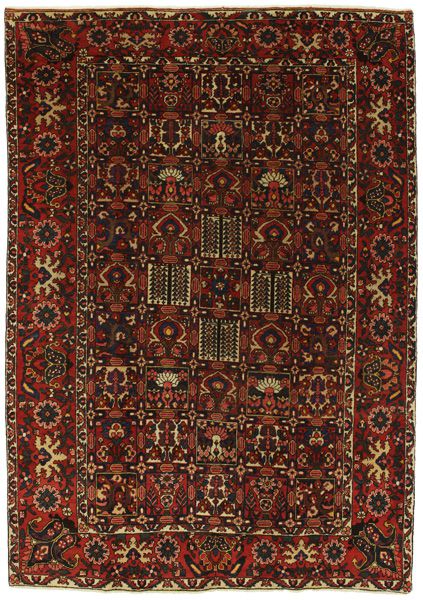 Bakhtiari - old Persian Rug 301x212