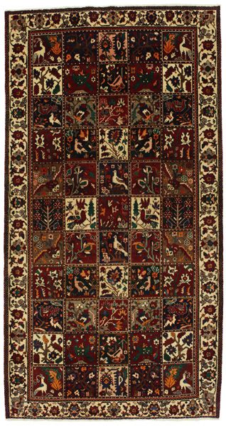 Bakhtiari - old Persian Rug 318x166