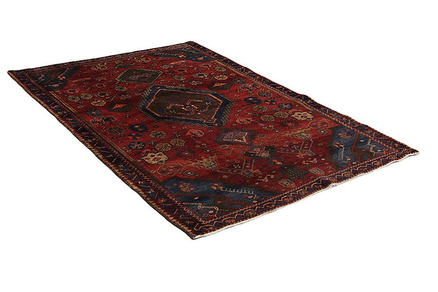 Lori - Bakhtiari Persian Rug 225x148 - Picture 1