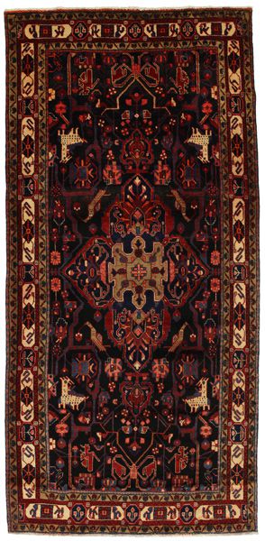 Nahavand - Hamadan Persian Rug 334x158