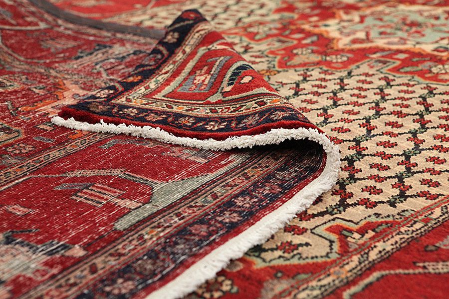 Songhor - Koliai Persian Rug 338x160 - Picture 4