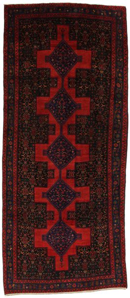 Senneh - Kurdi Persian Rug 375x160