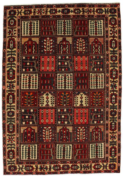 Bakhtiari - Garden Persian Rug 300x208