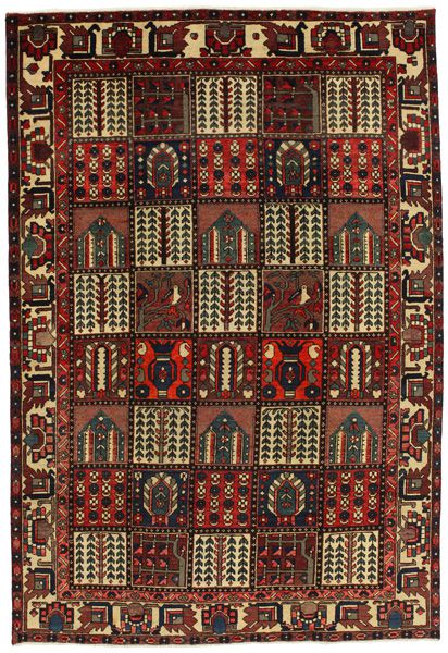Bakhtiari - Ornak Persian Rug 300x205