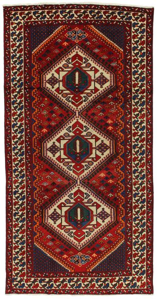 Bakhtiari Persian Rug 300x153