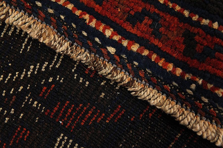 Bokhara - Turkaman Persian Rug 360x123 - Picture 5