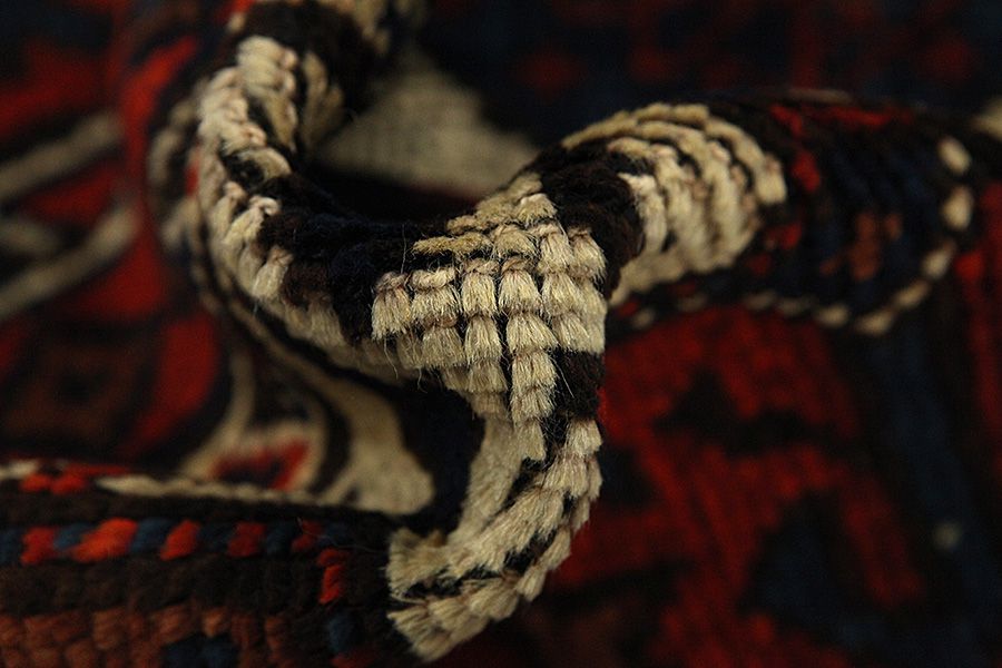 Bokhara - Turkaman Persian Rug 360x123 - Picture 6