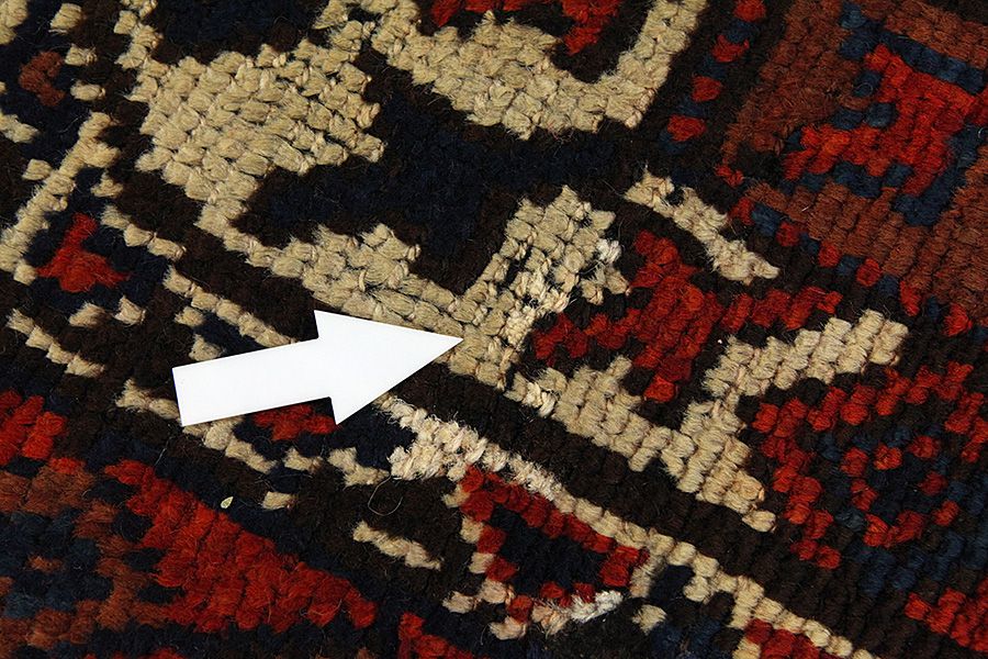 Bokhara - Turkaman Persian Rug 360x123 - Picture 9