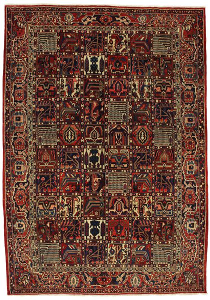 Bakhtiari Persian Rug 370x260