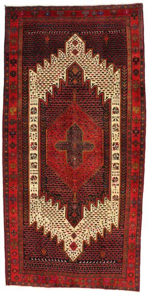 Senneh - Kurdi Persian Rug 315x150