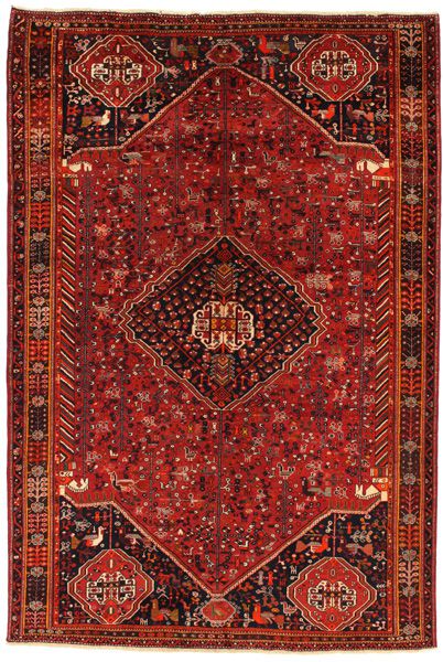 Qashqai - Shiraz Persian Rug 295x198