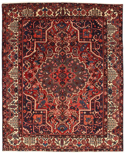 Bakhtiari Persian Rug 373x307