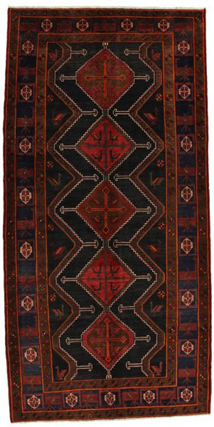 Enjelas - Hamadan Persian Rug 315x158