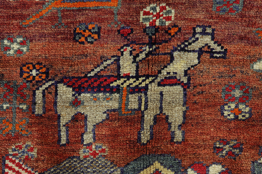 Lori - Gabbeh Persian Rug 225x129 - Picture 7