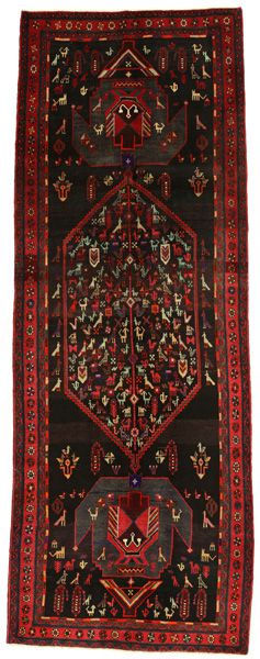 Koliai - Kurdi Persian Rug 408x147