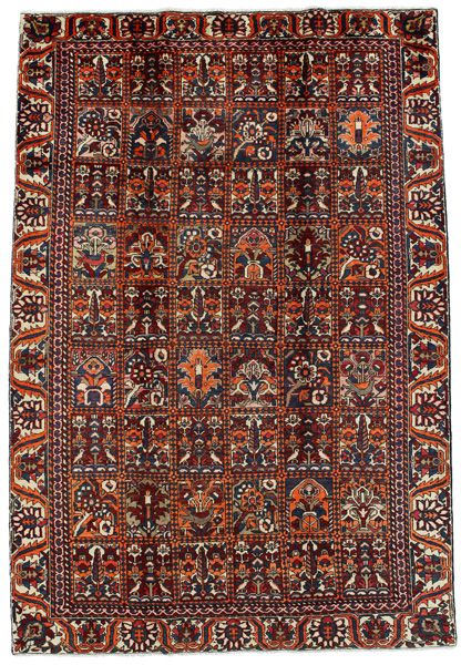 Bakhtiari Persian Rug 300x205