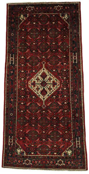Hosseinabad - Hamadan Persian Rug 330x158