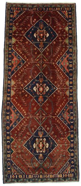 Koliai - Kurdi Persian Rug 378x155