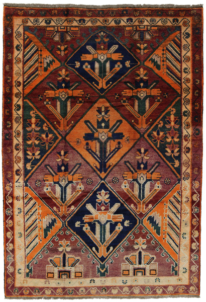 Bakhtiari Persian Rug 225x155